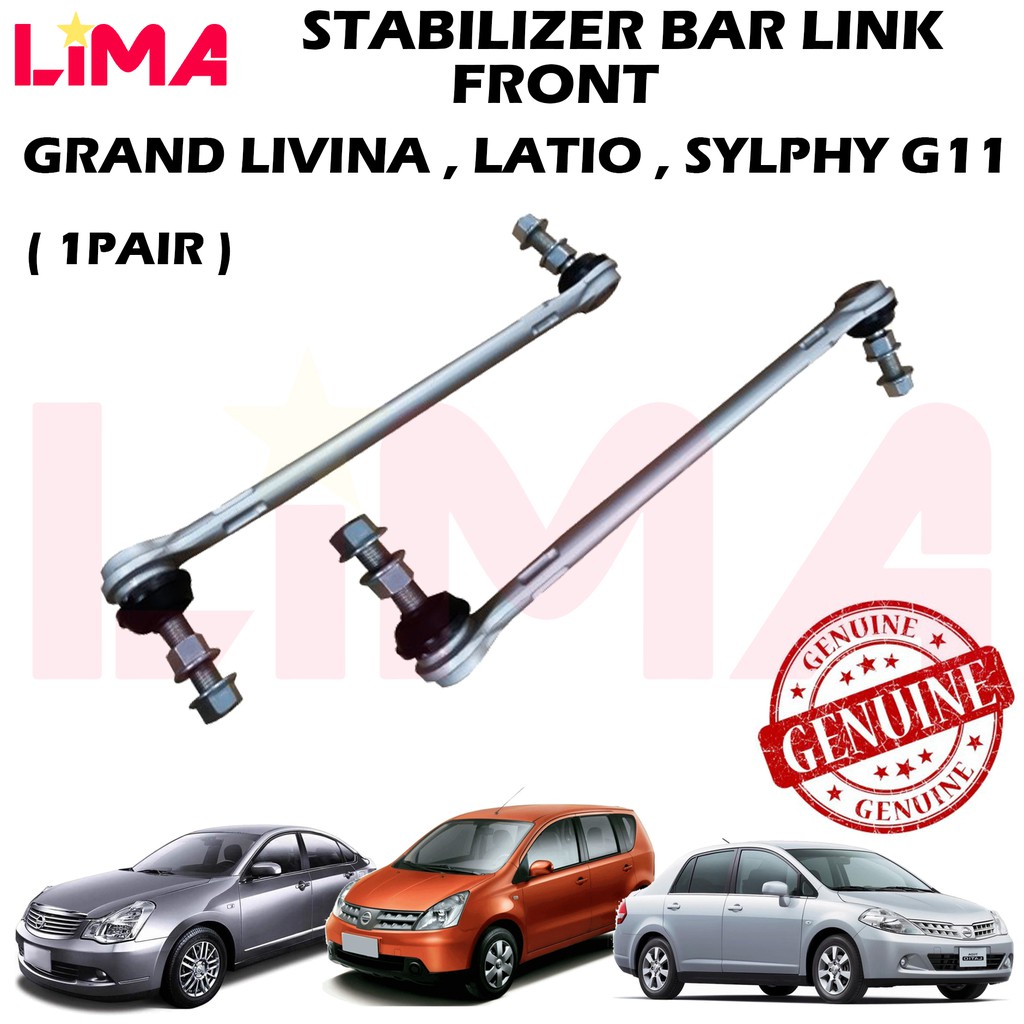 1PAIR X NISSAN GRAND LIVINA , SYLPHY G11 , LATIO FRONT STABILIZER LINK