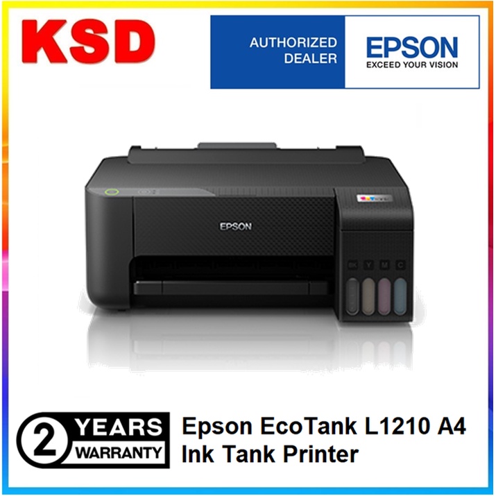 Epson EcoTank L1210 A4 Ink Tank Printer (Printing only) | Shopee Malaysia
