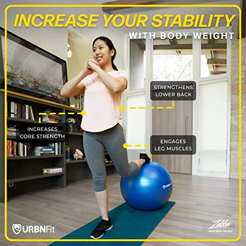 Exercise Ball Chair - Resistance Bands