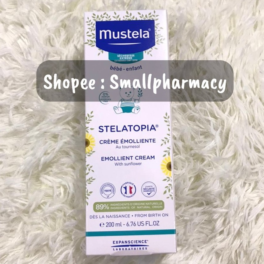 Mustela Stelatopia Emollient Cream with sunflower Extremely Dry Skin