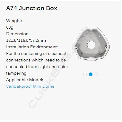 Milesight A74 Junction Box | Shopee Malaysia