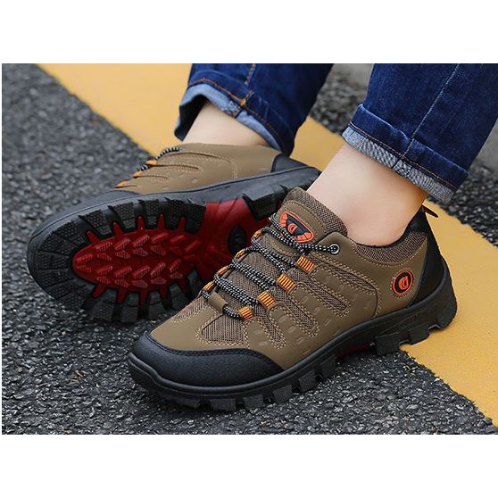 Men Outdoor Hiking Trekking Shoes Waterproof Sports Walking Kasut Aktiviti Lasak Shopee Malaysia