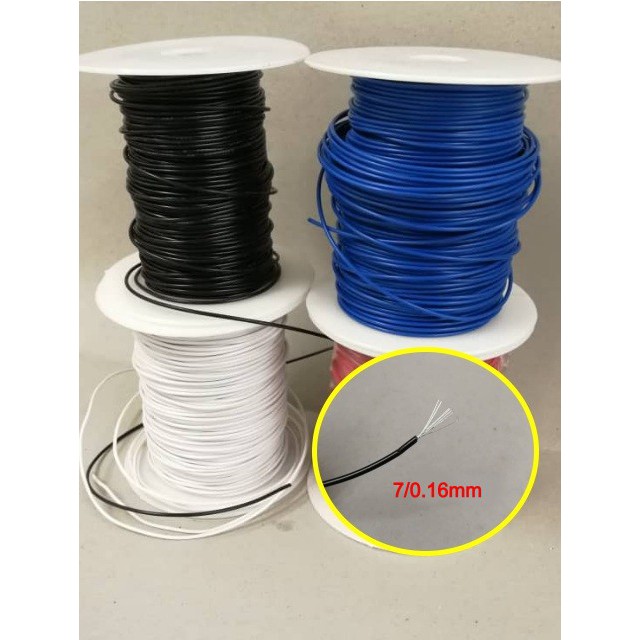 Single Core Multi Strand Signal Wire 7/0.16mm (5mtr/pack) | Shopee Malaysia