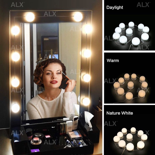 Vanity mirror deals light bulbs