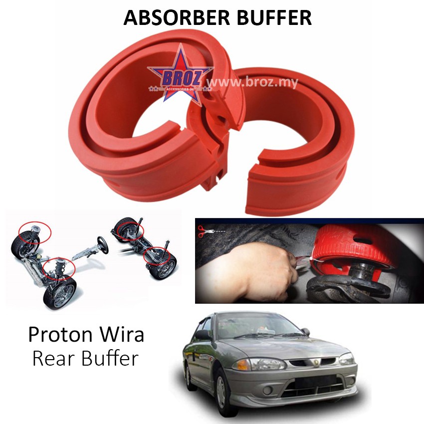 Proton Wira OEM Rear D-Type Car Shock Absorber Buffer /Spring Bumper ...