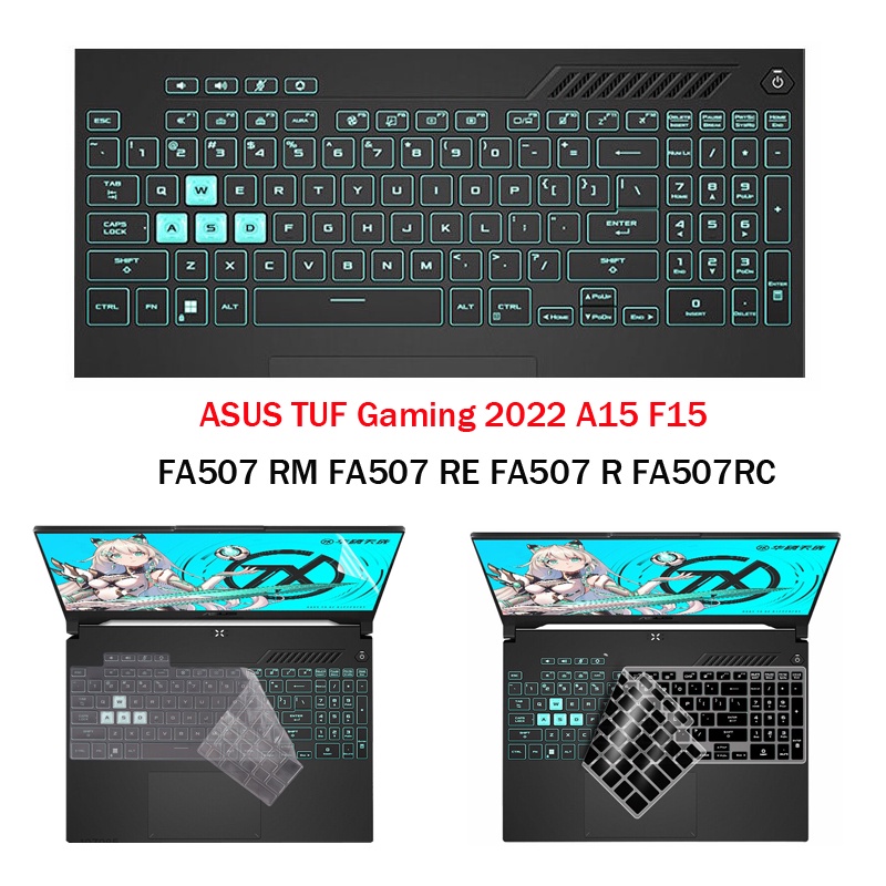 Clavier Américain De Remplacement Pour Ordinateur Portable ASUS TUF Gaming (Modèles 2022-2023) - Argent