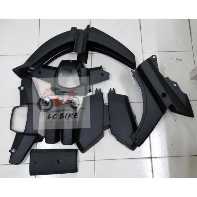 EX5 DREAM BODY COVER SET MATT BLACK FLAT BLACK | Shopee Malaysia