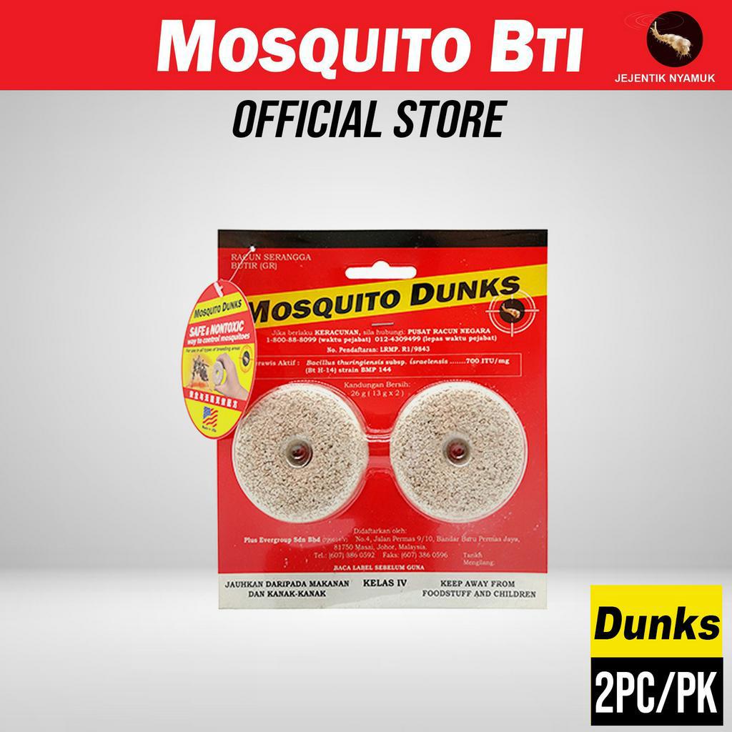 2pc/Pack MOSQUITO Dunks Biological Mosquito Control Solution Safe