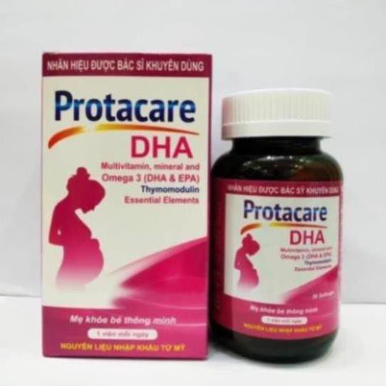 Protacare DHA Pregnant Women Supplement DHA, EPA, folic acid 30