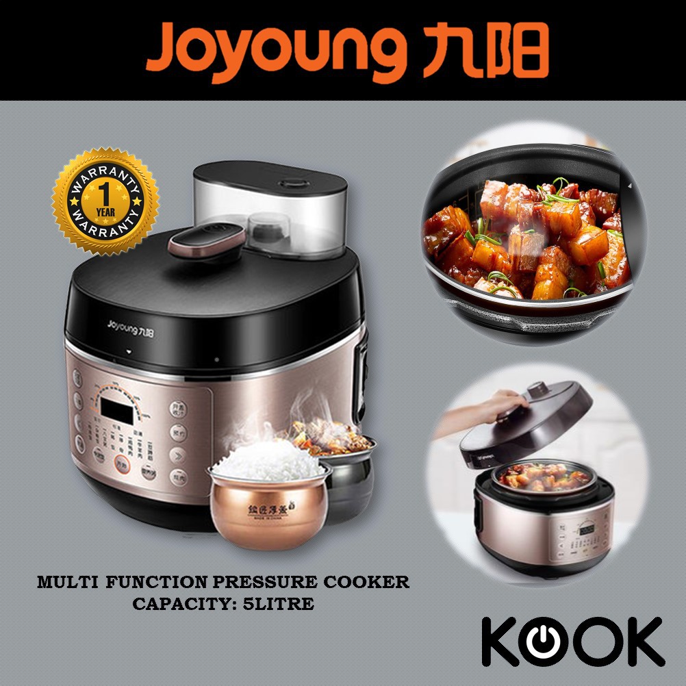 Joyoung pressure best sale cooker english manual