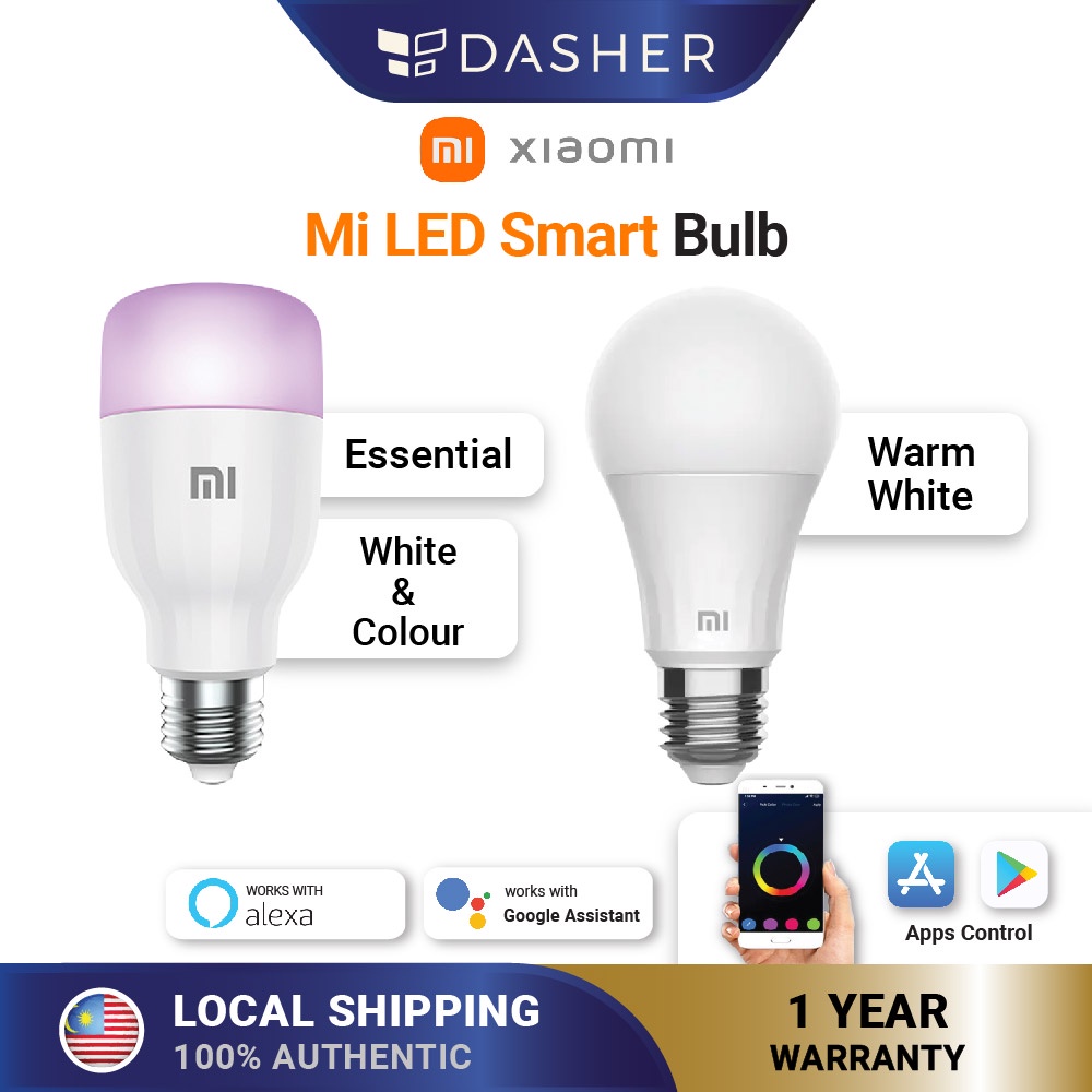 Xiaomi Mi LED Smart Bulb Mi Home English Works with Google