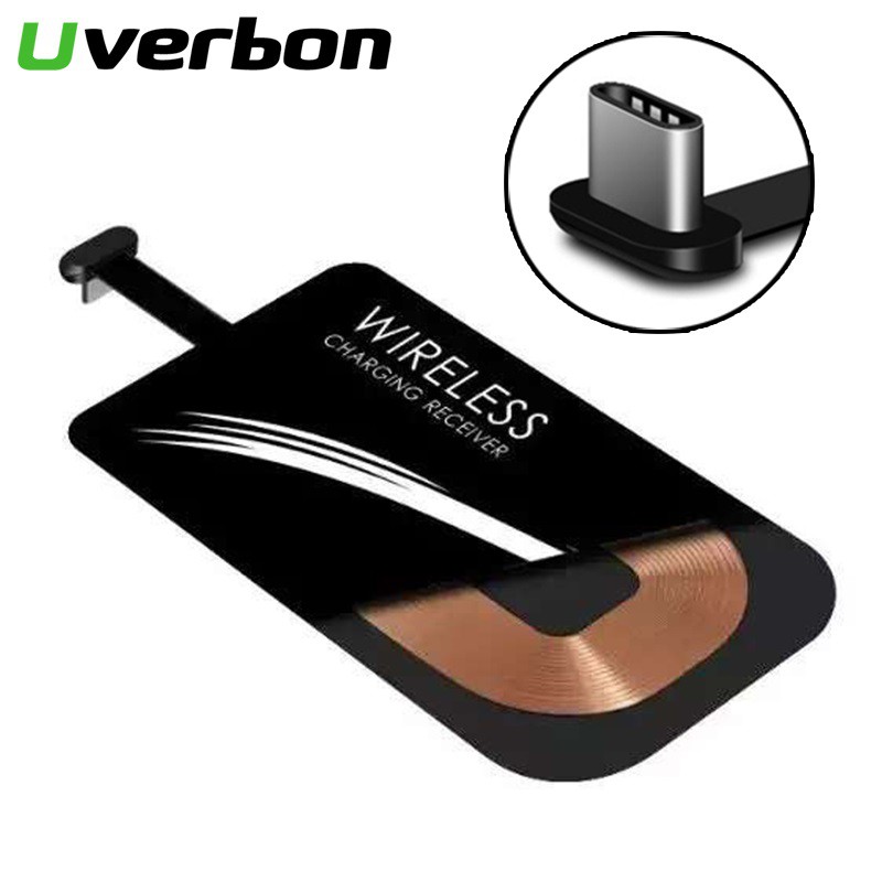 Exciting Qi Wireless Charger Type C Universal Charging Receiver For 