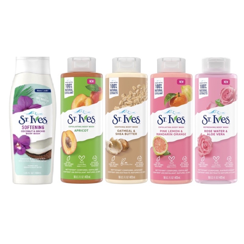 ST.IVES BODY WASH (473ML) Shopee Malaysia