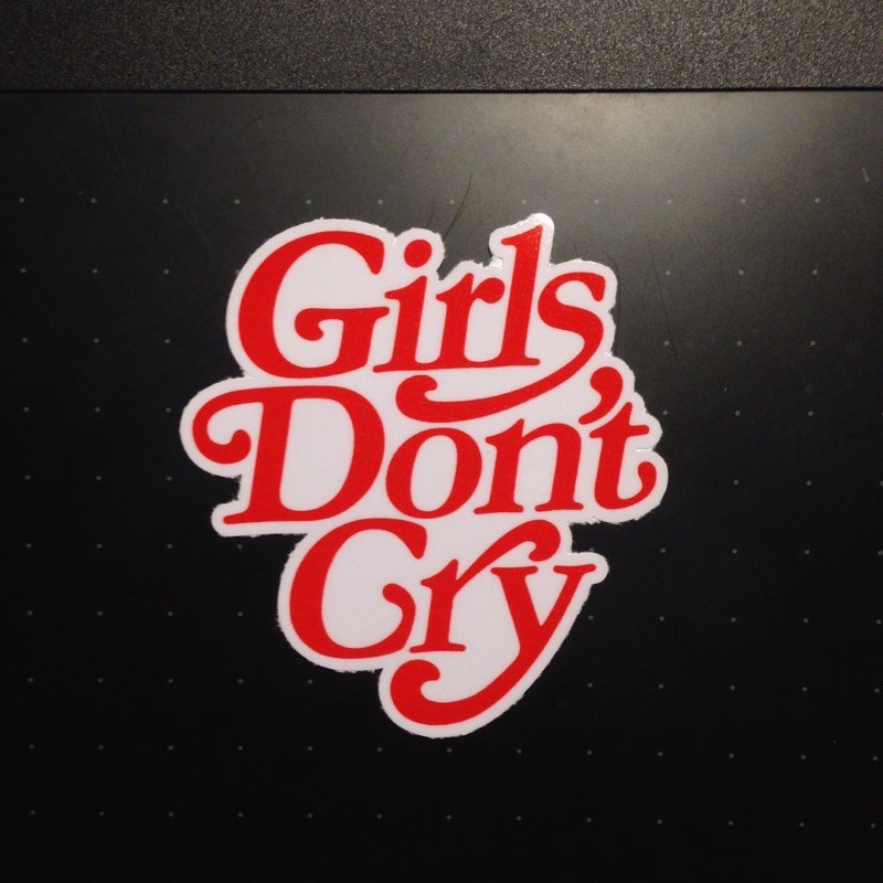 GIRLS DONT CRY by Verdy (Sticker) | Shopee Malaysia