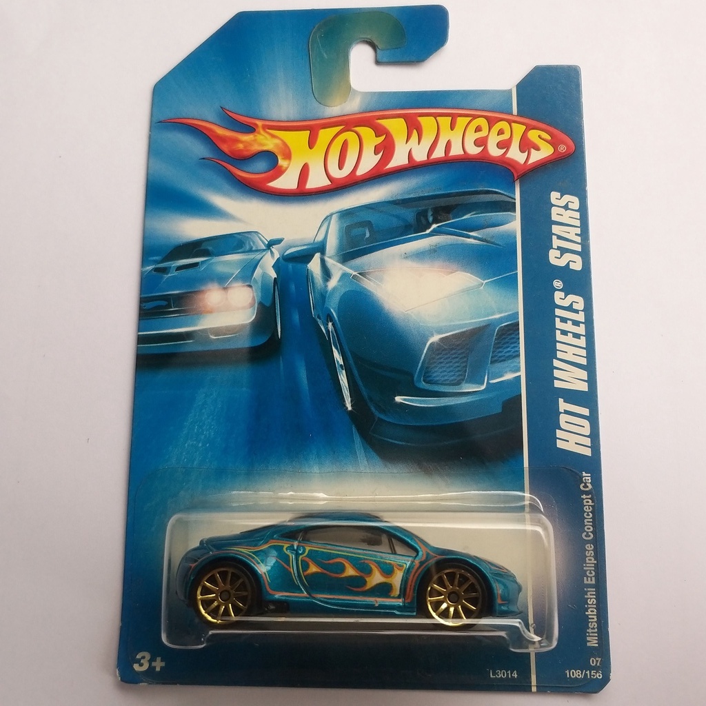 Hot Wheels Mitsubishi Eclipse Concept Car | HOT WHEELS STARS | Blue | 1 ...