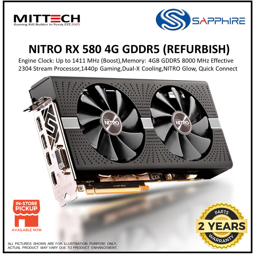 Sapphire hot sale nitro glow