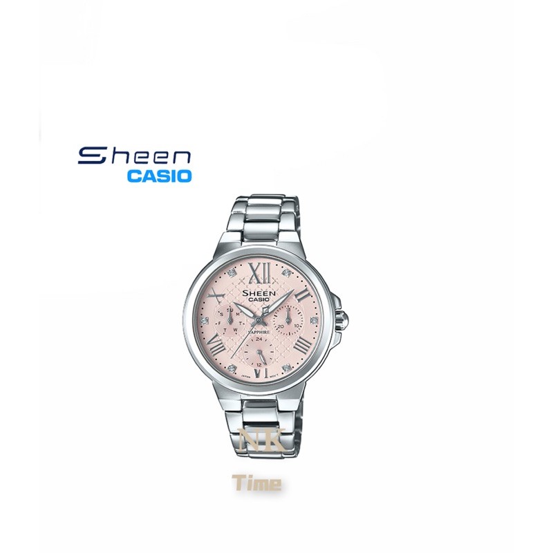 Casio sheen sapphire outlet glass