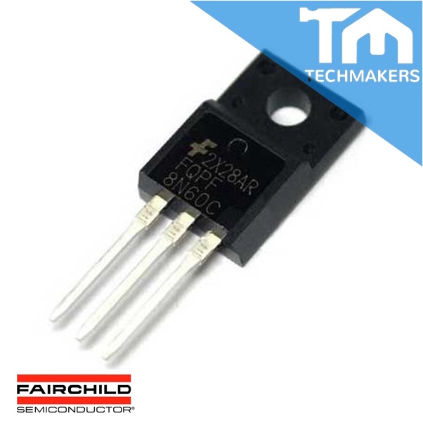 FQPF8N60C 600V N-Channel MOSFET | Shopee Malaysia