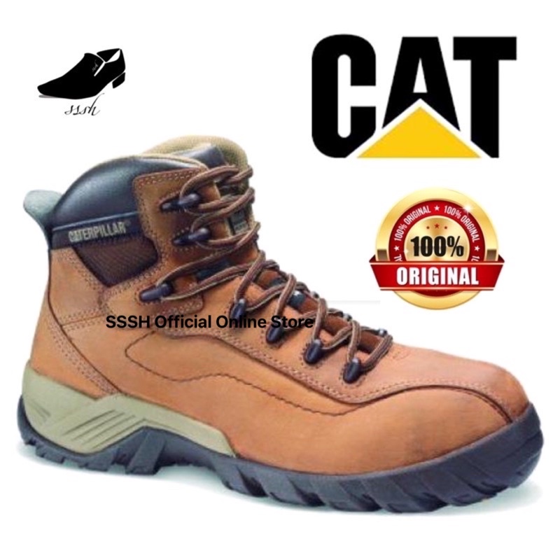 Caterpillar Men s Comfortable Work Boots Shoes P712538 Cat Safety Shoes kasut safety Shopee Malaysia