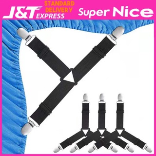 12pcs Bed Sheet Holder Clips Plastic Bed Sheet Clips No-slip Bed Sheet  Fastener Household Sheet Fixing Clamp Keeping Your Sheets On Your Mattress  No E