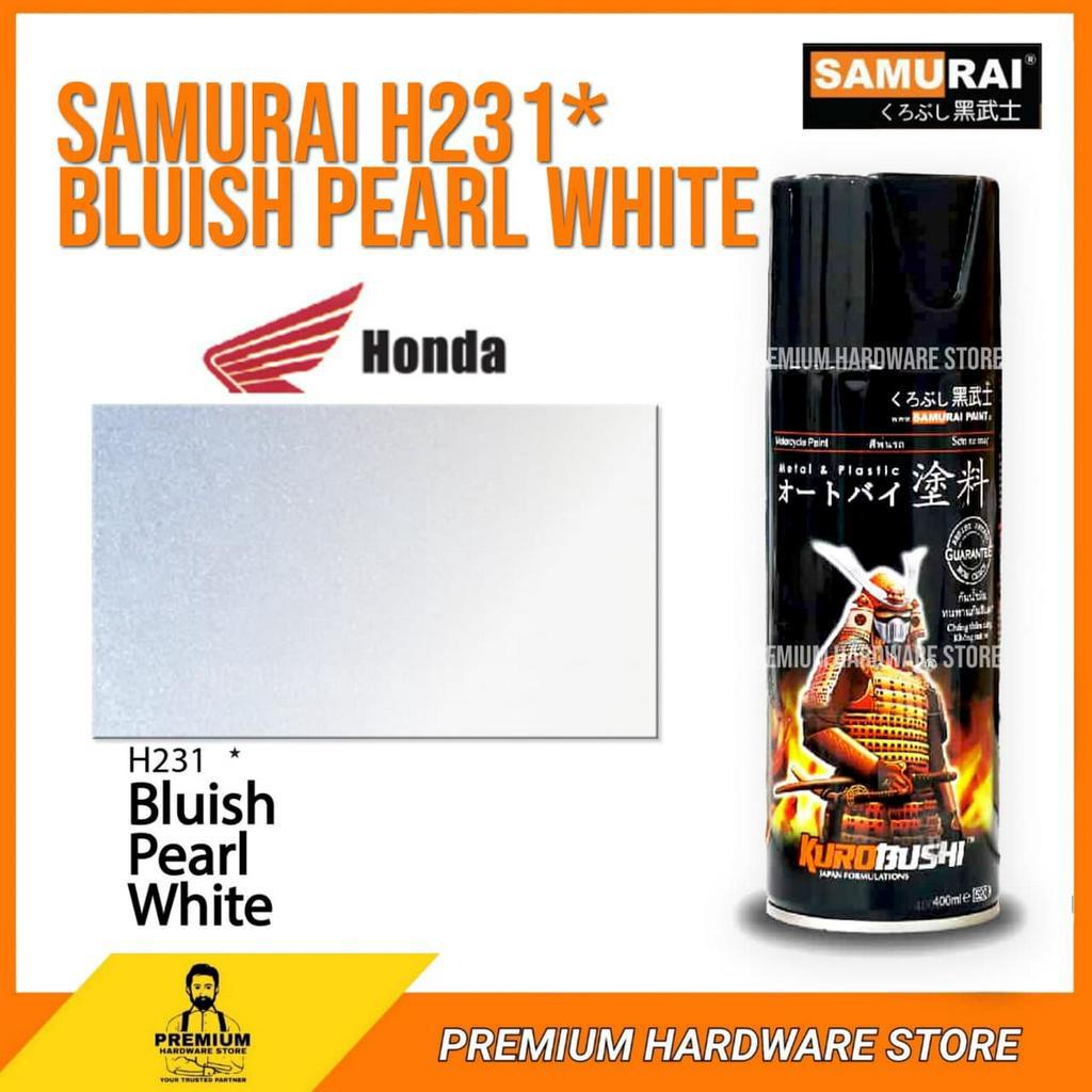 Samurai H231 Honda Bluish Pearl White Spray Paint 400ml | Shopee Malaysia