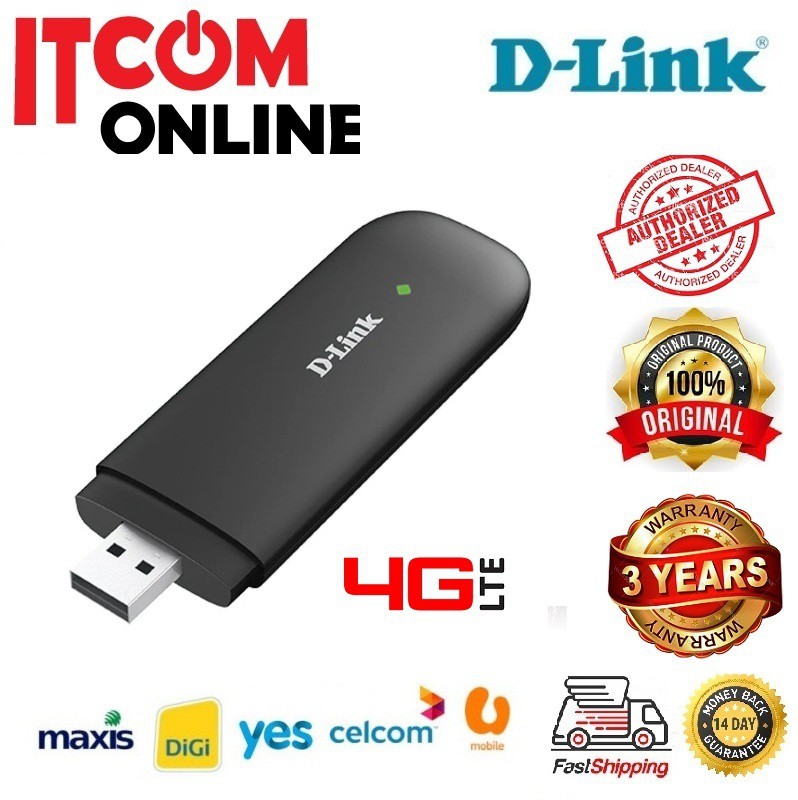 DLINK 4G LTE USB BROADBAND MODEM (DWM222) F/W Ver 2.0.8WW Shopee