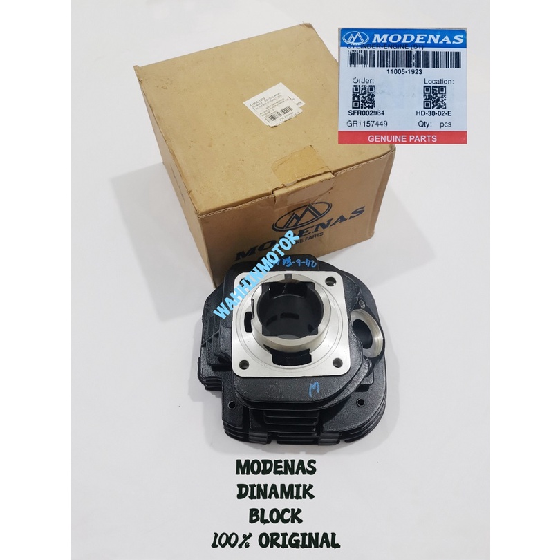 MODENAS DINAMIK 120 STANDARD CYLINDER ENGINE BLOCK ORI - 100% ORIGINAL ...