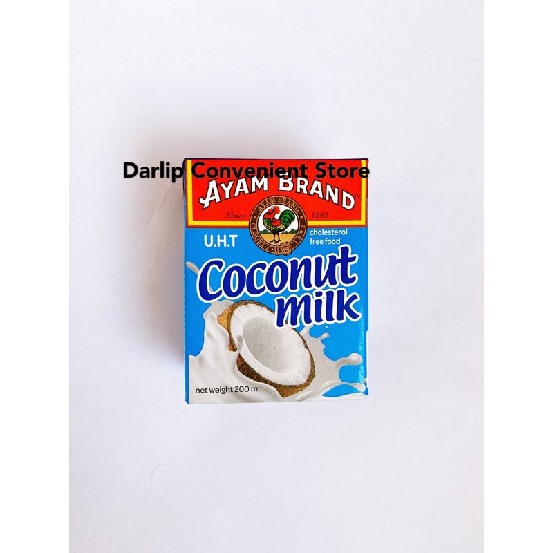 Ayam Brand Coconut Milk Santan Kelapa 200ml Shopee Malaysia 4493