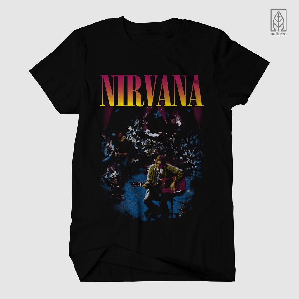 Kaos BAND/KAOS NIRVANA SERIES/BAJU NIRVANA/KURT COBAIN/BAJU MUSIK METAL ...