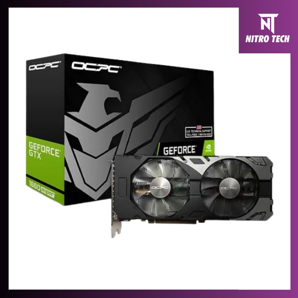 OCPC GeForce GTX 1660 Super 6GB GDDR6 | Shopee Malaysia