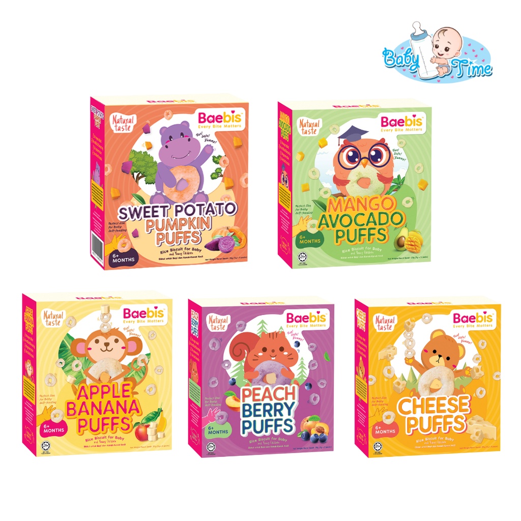 Baebis Organic Baby Rice Puff | Shopee Malaysia