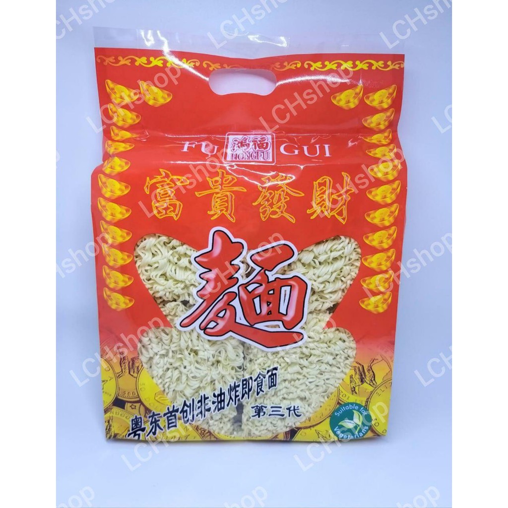 Mie Fu Gui Vegetarian 400 Grams / Fukui Mien Hong Fu Noodle (Contents ...