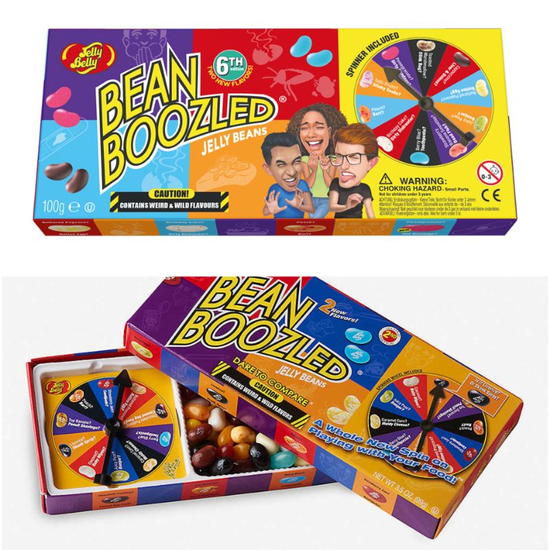 Jelly Belly Bean Boozled Jelly Beans Spinner Set (6th edition) Shopee