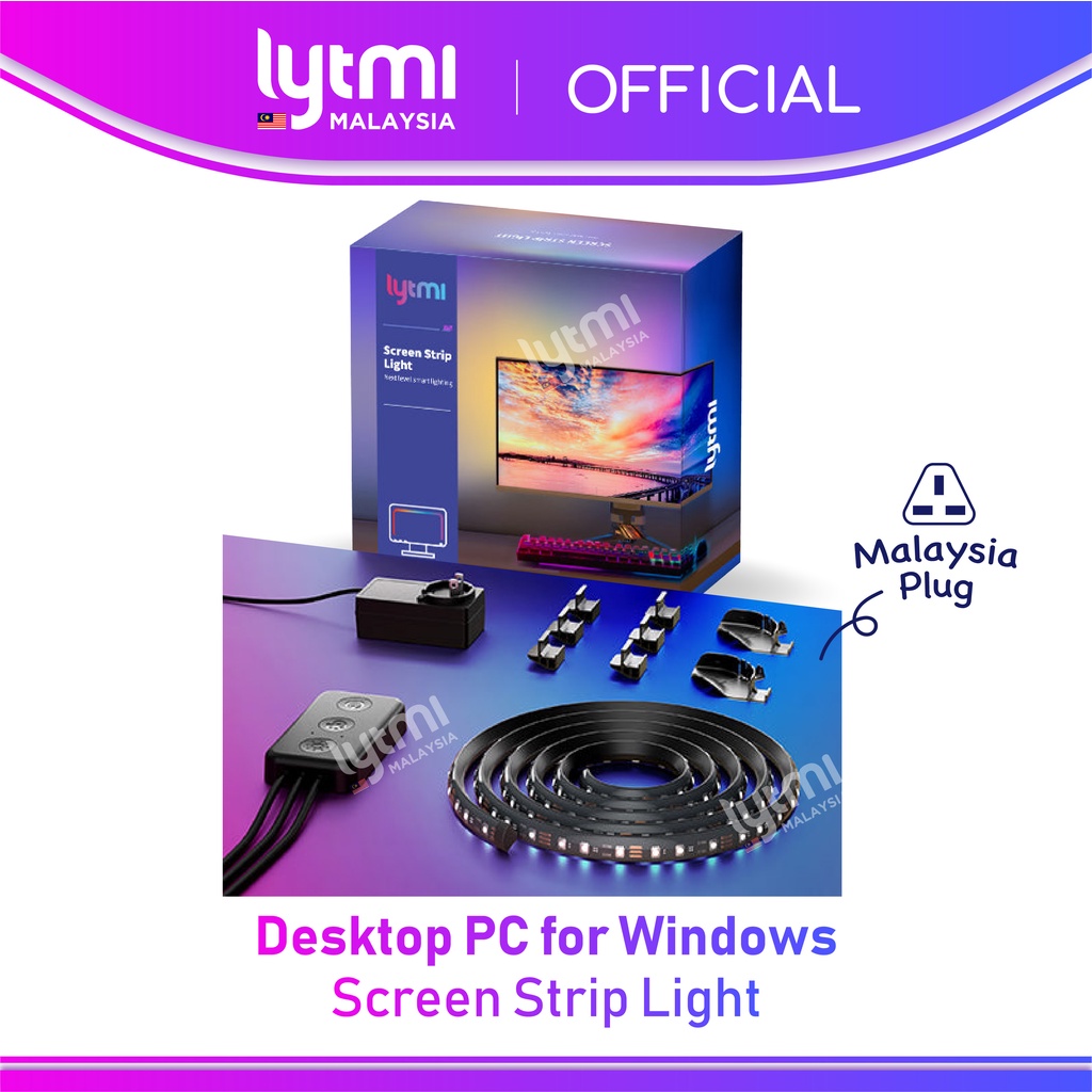 Lytmi NEO Screen Strip Light for Windows PC , Lytmi Malaysia Official ...
