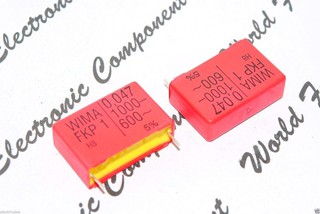 WIMA FKP1 0.047uF 47nF 2000V Film Capacitor – Polypropylene, Radial, 37.5mm Pitch-1306610