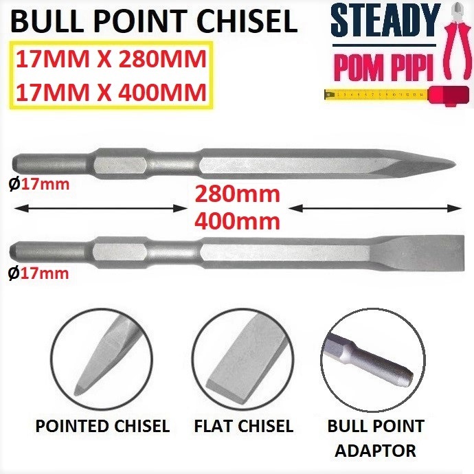 BULL POINT HAMMER CHISEL / POINT HAMMER CHISEL FLAT HAMMER CHISEL