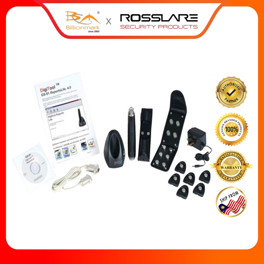 ROSSLARE DigiTool GCK01 Guard Tour System Complete Kit Package