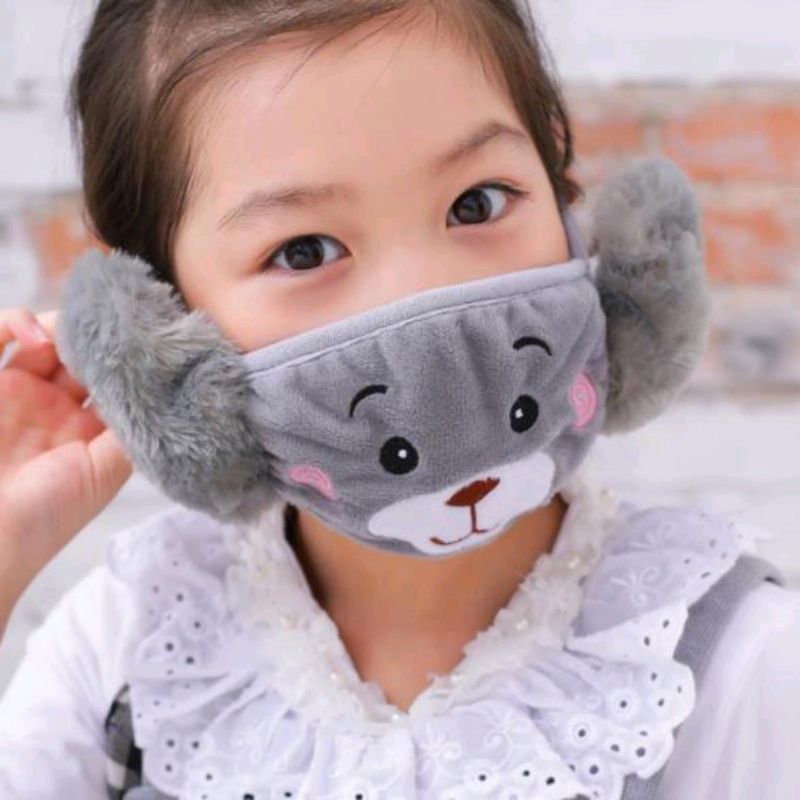Children's Mask Cloth Character (70gr) Shopee Malaysia