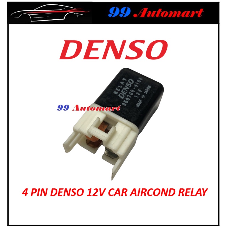 ( 4 PIN ) ORIGNAL DENSO LAMP LAMPU AIRCOND FUEL PUMP RELAY 0567009160