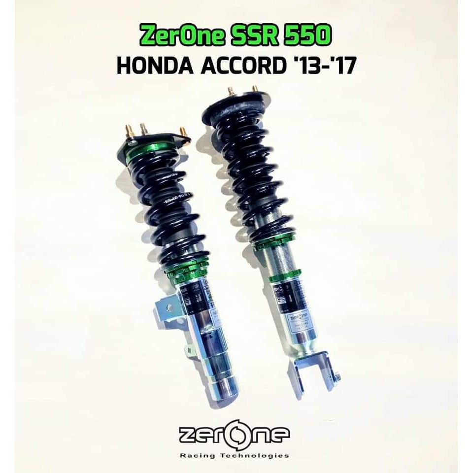 HONDA ACCORD CR 2013 - 2017 ZERONE SSR550 Adjustable Suspension ...