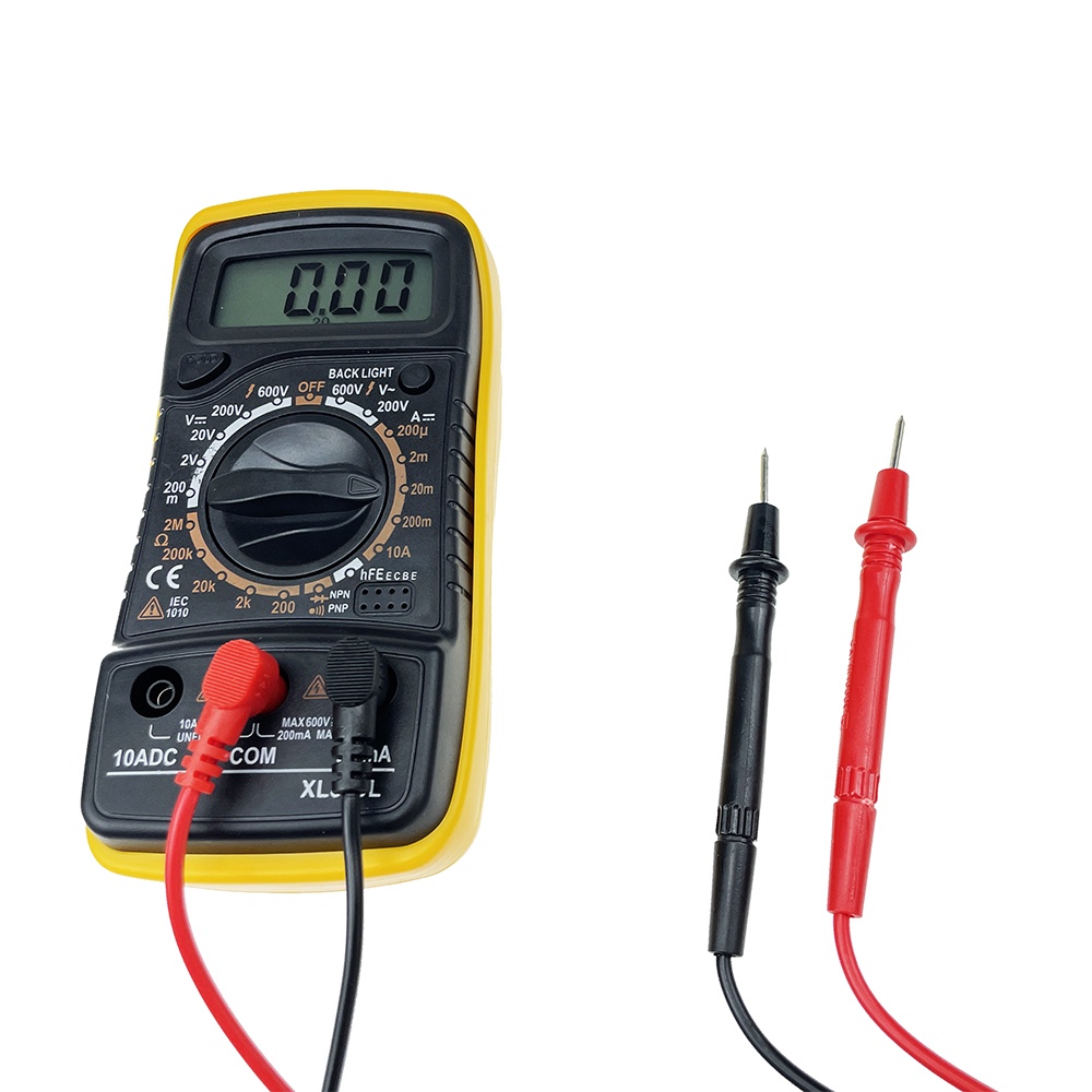 XL830L Pocket Digital Multimeter Voltage Tester Home Measuring Tools ...