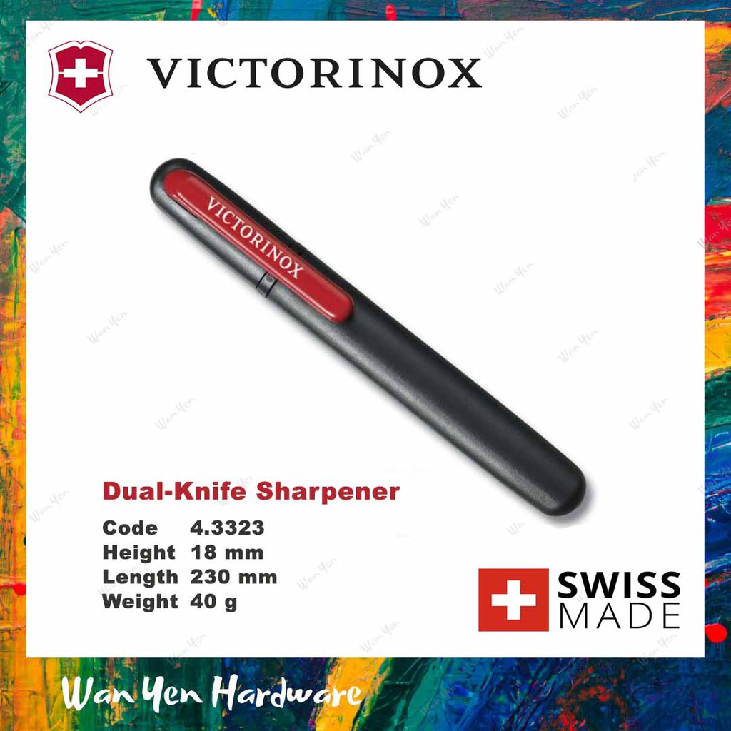 Victorinox dual knife sharpener - How to sharpen a pocket knife