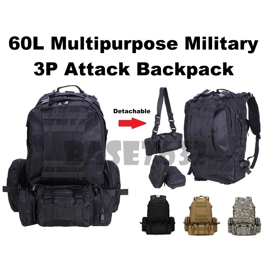 Tactical bag clearance shopee