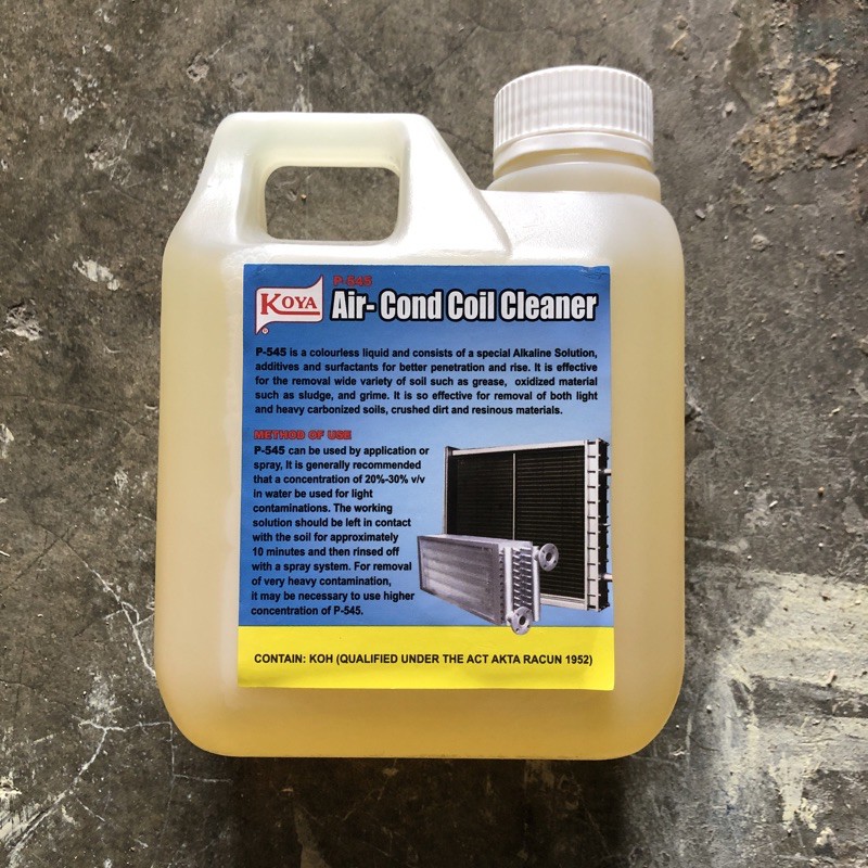 KOYA AIR COND COIL CLEANER P545 1000ml Shopee Malaysia