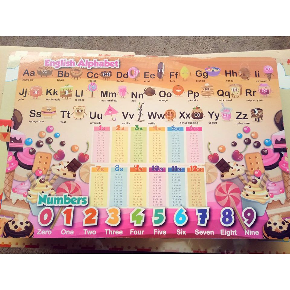 Meja ABC / Learning Table | Shopee Malaysia
