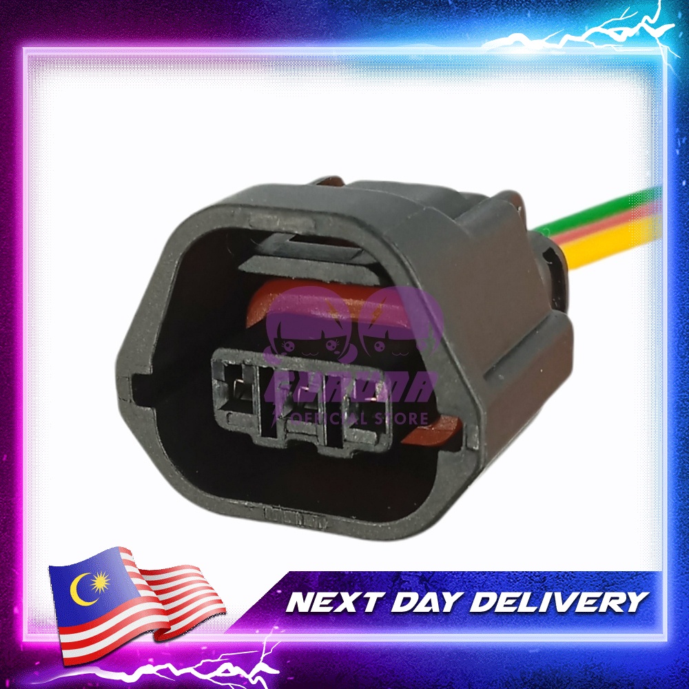 3 Pin Proton Waja Cam Sensor Camshaft Sensor Socket Connector Made in