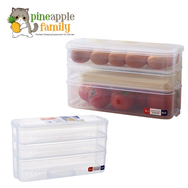 Plastic Storage Bins, Refrigerator Storage Box,Food Storage Containers ...