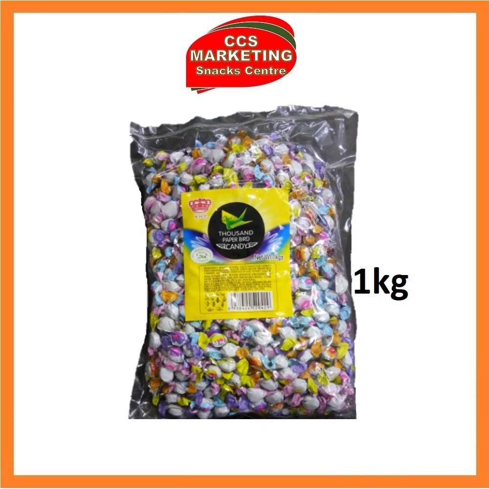 CCS KHY Thousand Paper Bird Candy ( 1kg ) | Shopee Malaysia