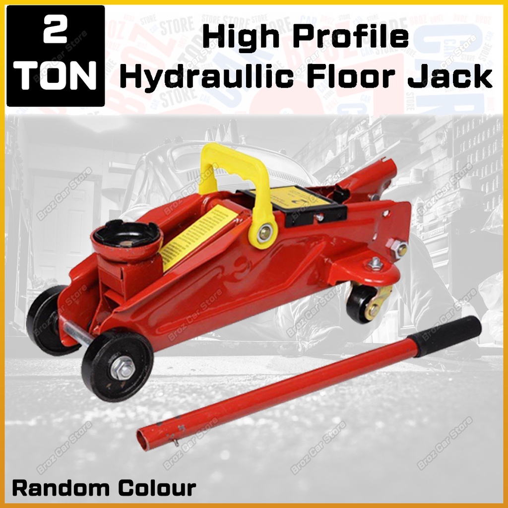 🛠️ 2 Ton High Profile Hydraulic Floor Jack Repair Tool Car Kereta DIY