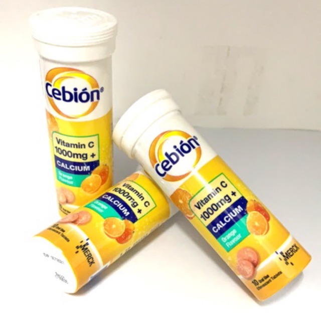 Cebion Vitamin C 1000mg Calcium 10 Effervescent Tabs Expire 04 2024 Shopee Malaysia